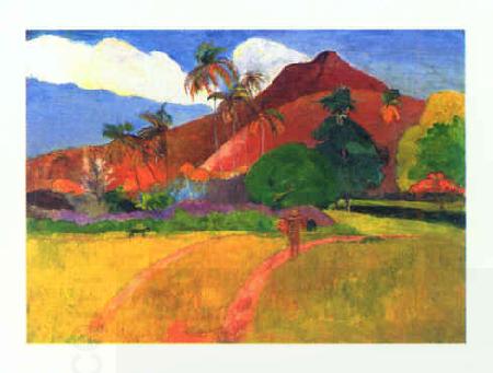 Paul Gauguin Tahitian Landscape China oil painting art